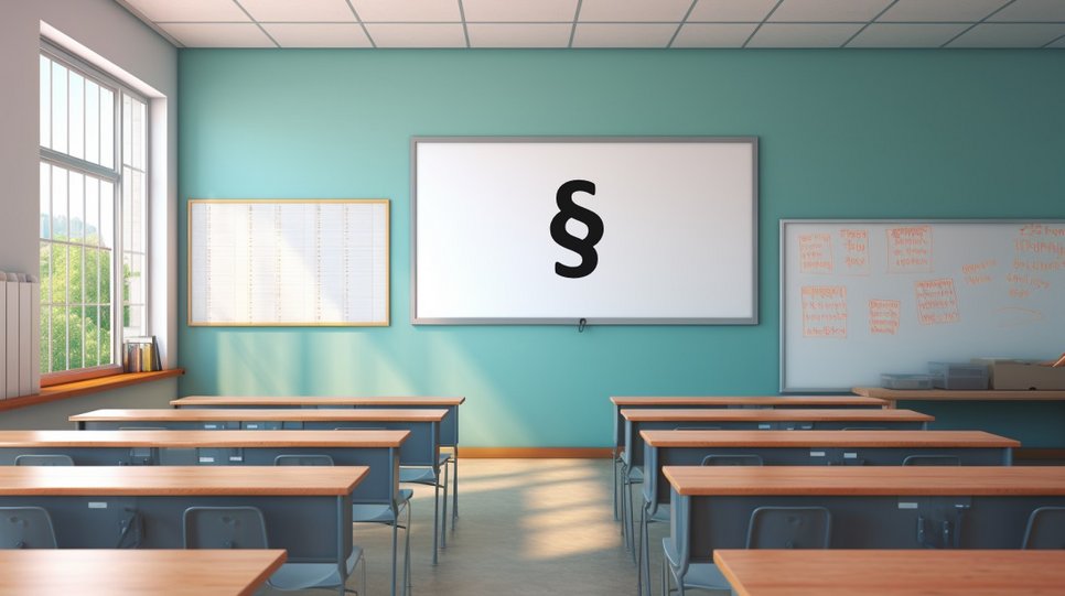 Symbolbild eines Klassenraums