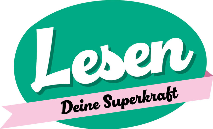 Logo "Lesen. Deine Superkarft"