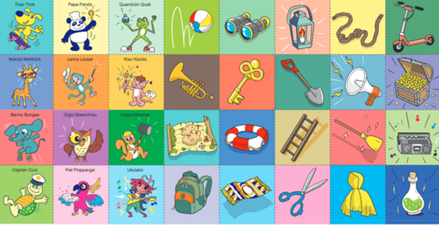 Plakatauszug aus PUMA der Geschichtenbastler